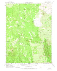 Hambone 1961 topographic map preview