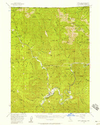 Happy Camp 1956 topographic map thumbnail