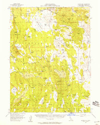 Hayden Hill 1956 topographic map thumbnail