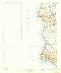 Guadalupe 1905 topographic map thumbnail