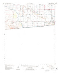 Heber 1957 topographic map preview