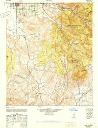 Hemet 1942 topographic map thumbnail