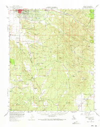 Hemet 1957 topographic map thumbnail