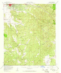 Hemet 1957 topographic map thumbnail
