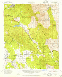 Hemet Reservoir 1940 topographic map thumbnail