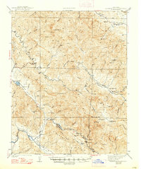 Hernandez Valley 1943 topographic map thumbnail