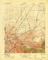 Hesperia 1942 topographic map thumbnail