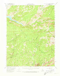 Hetch Hetchy Reservoir 1956 topographic map thumbnail