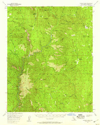 Hockett Peak 1956 topographic map thumbnail
