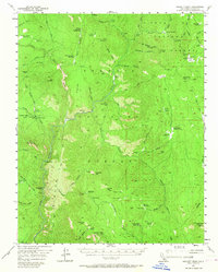 Hockett Peak 1956 topographic map thumbnail