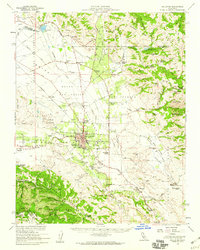 Hollister 1955 topographic map thumbnail