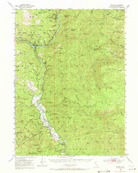 Hoopa 1952 topographic map thumbnail