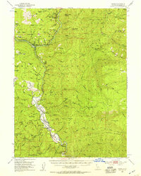 Hoopa 1952 topographic map preview