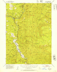 Hoopa 1952 topographic map thumbnail