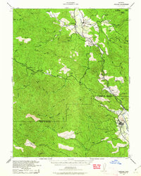 Hopland 1943 topographic map thumbnail