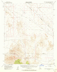 Horse Thief Springs 1956 topographic map thumbnail