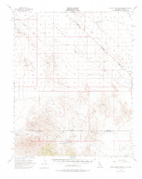 Horse Thief Springs 1956 topographic map thumbnail