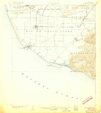Hueneme 1904 topographic map thumbnail