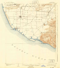 Hueneme 1904 topographic map thumbnail