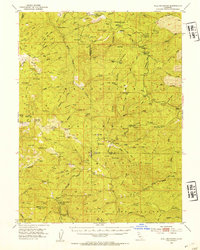 Hull Mountain 1952 topographic map thumbnail
