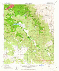 Idyllwild 1959 topographic map preview