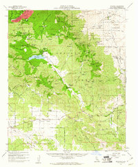 Idyllwild 1959 topographic map thumbnail