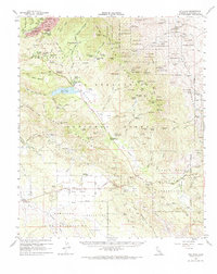 Idyllwild 1959 topographic map thumbnail