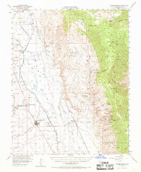 Independence 1951 topographic map preview