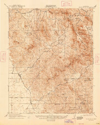 Indian Gulch 1920 topographic map thumbnail