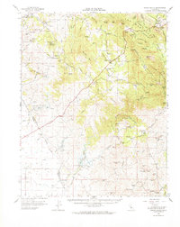 Indian Gulch 1962 topographic map thumbnail