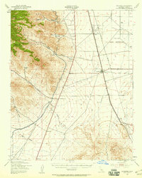 Inyokern 1943 topographic map thumbnail