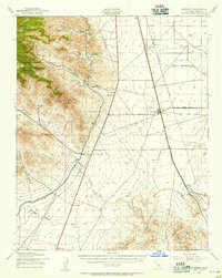 Inyokern 1943 topographic map thumbnail
