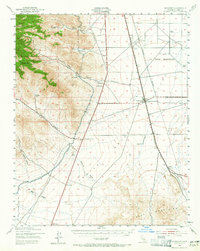 Inyokern 1943 topographic map thumbnail