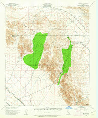 Iris Pass 1940 topographic map preview