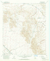 Iris Pass 1963 topographic map thumbnail