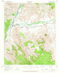 Isabella 1943 topographic map thumbnail