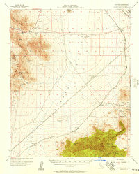 Ivanpah 1956 topographic map thumbnail