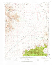 Ivanpah 1956 topographic map thumbnail
