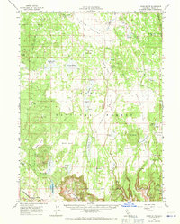 Jacks Butte 1962 topographic map thumbnail