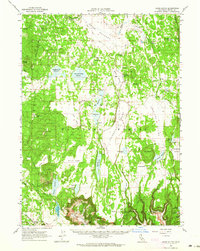 Jacks Butte 1962 topographic map thumbnail