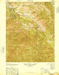 Jamesburg 1940 topographic map thumbnail