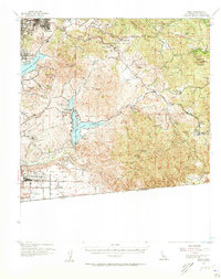 Jamul 1955 topographic map thumbnail
