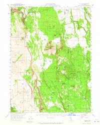 Jellico 1957 topographic map thumbnail