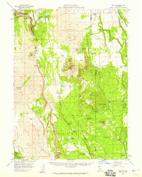 Jellico 1957 topographic map thumbnail