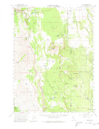Jellico 1957 topographic map thumbnail