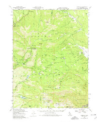 Jonesville 1958 topographic map thumbnail