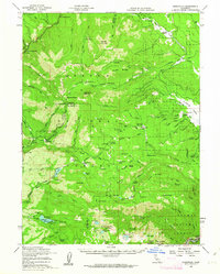Jonesville 1958 topographic map thumbnail