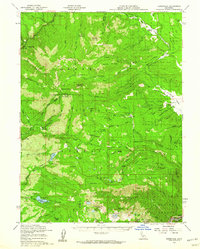 Jonesville 1958 topographic map thumbnail