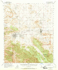 Joshua Tree topographic map thumbnail
