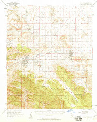 Joshua Tree 1955 topographic map thumbnail